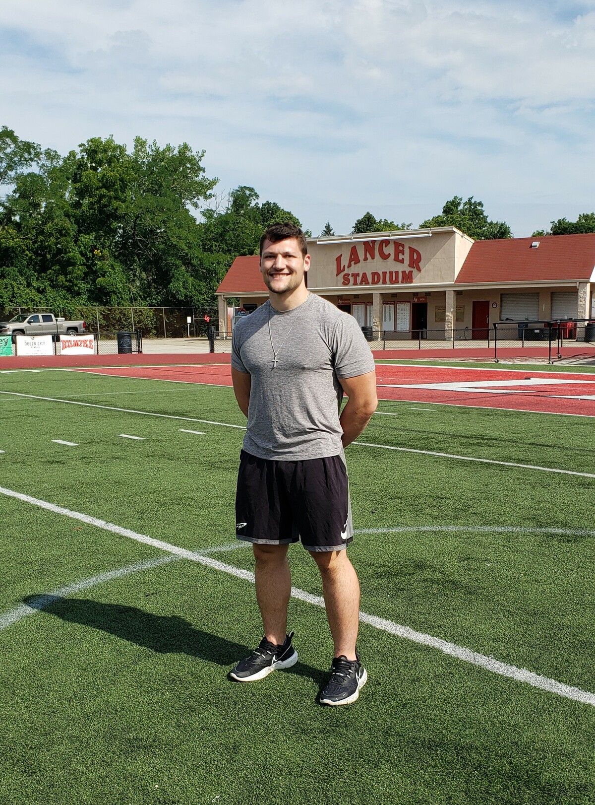 Young Football Alumni continue to visit